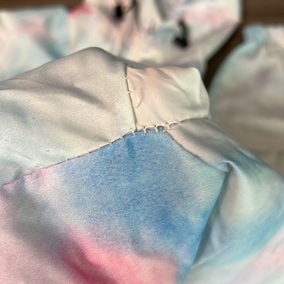 STUSSY Y2K COTTON CANDY TIE DIE ZIP UP WINDBREAKER UNISEX - Picture 12 of 12